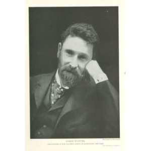  1903 Print Newspaperman Joseph Pulitzer 