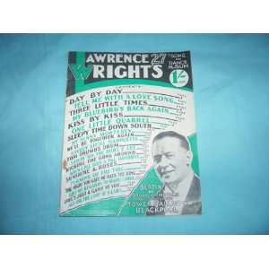  Lawrence Wrights 27th Song and Dance Album (Sheet Music 