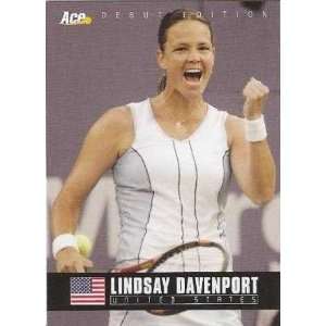 Lindsay Davenport Tennis Card