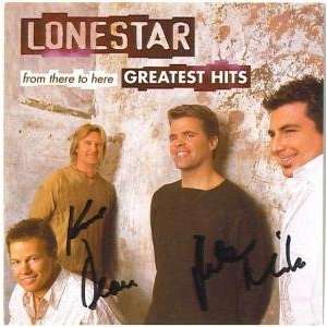  Lonestar Greatest Hits Hand Signed Autographed CD 