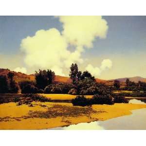  Hand Made Oil Reproduction   Maxfield Parrish   32 x 24 