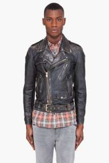 Marc Jacobs Leather Horseskin Jacket for men  
