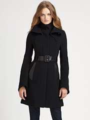  Mackage Long Wool/Cashmere Coat