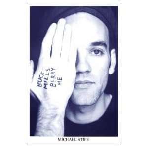  R.e.m. Music Poster Michael Stipe Portrait 24 X 36