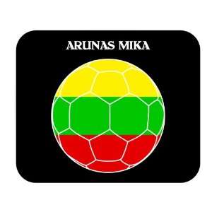  Arunas Mika (Lithuania) Soccer Mouse Pad 