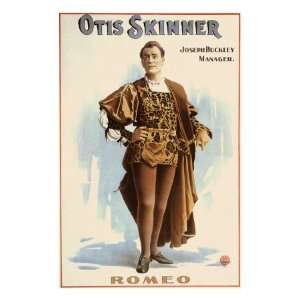 Otis Skinner as Romeo, c.1896 Giclee Poster Print, 24x32