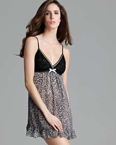 In Bloom by Jonquil Wild Thing Animal Print Soft Cup Chemise