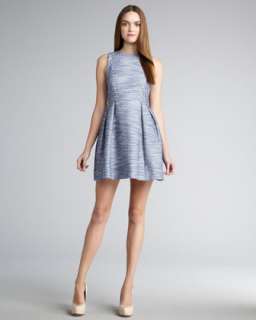 Belle Sleeveless Tweed Dress