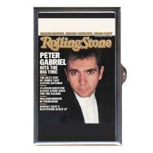 PETER GABRIEL ROLLING STONE Coin, Mint or Pill Box Made in USA