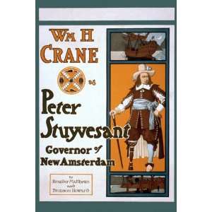 Peter Stuyvesant Dutch Governor of New York 16X24 Canvas