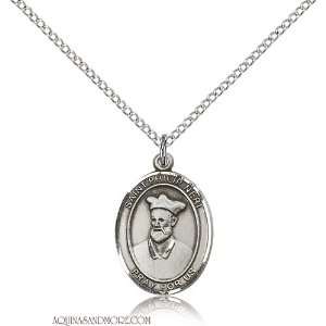  St. Philip Neri Medium Sterling Silver Medal Jewelry