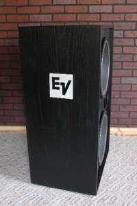 EV TL606DW Low Frequency Bass Speaker Enclosures Cabinets 400W 