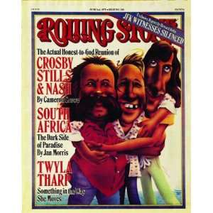  Rolling Stone Cover of Crosby, Stills & Nash by Robert 