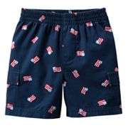 Jumping Beans American Flag Cargo Shorts   Baby