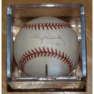 Roger Clemens Autographed Baseball Signed Yankees 300 Wins 3000 Ks