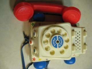 Vintage Fisher Price toy telephone 1961  