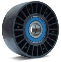   Idler Pulley Assembly with flanges / Dual Bearing / 4.00 (50mm