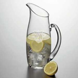  West Point Glass Pitcher by Simon Pearce Sports 
