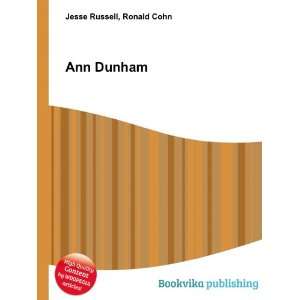  Ann Dunham Ronald Cohn Jesse Russell Books