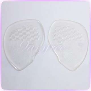 Pair Silicone Gel Front Insole Cushion Pad Foot Care  