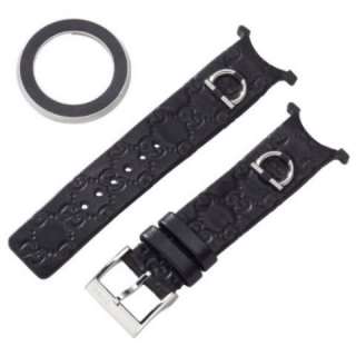   YFA50026 U Play Kit Medium Black Leather Ladies Watch Strap  