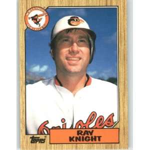  1987 Topps Traded #59T Ray Knight   Baltimore Orioles 