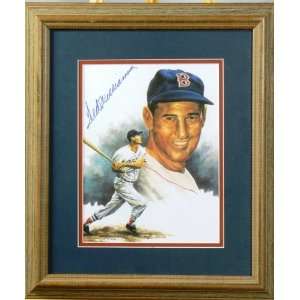 Ted Williams Autographed Litho #3