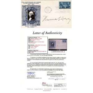  Thomas E. Dewey Autographed Envelope (James Spence 