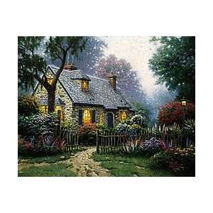 Thomas Kinkade   Foxglove Cottage SN Canvas