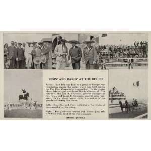  1926 Print Tom Mix Fox Film Rodeo Tony Wonder Horse 