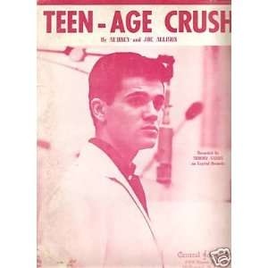  Sheet Music Tommy Sands Teen Age Crush 111 Everything 