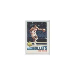  1977 78 Topps #75   Wes Unseld Sports Collectibles