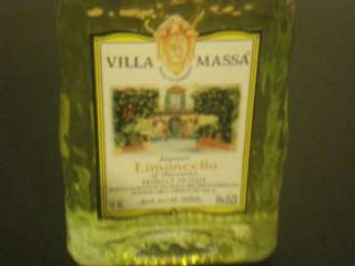 Villa Massa Limoncello Miniature 50ML. Glass Bottle  