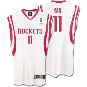 Yao Ming White Reebok NBA Swingman Houston Rockets Jersey