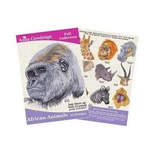  Anita Goodesign African Animals (44 Designs) Arts, Crafts 