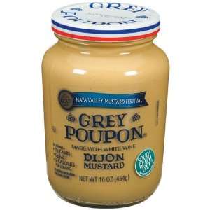 Grey Poupon Dijon Mustard 16 oz  Grocery & Gourmet Food