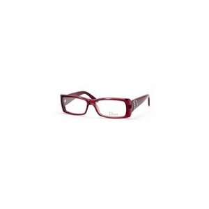   CHRISTIAN DIOR 3136 CD3136 SWH Burgundy Opal Plastic Eyeglasses 53mm