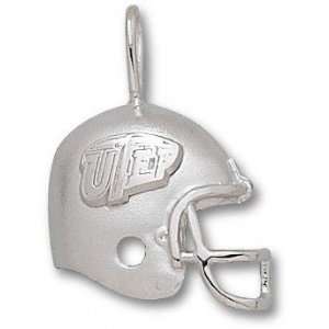  UTEP Miners Sterling Silver UTEP Helmet Pendant 