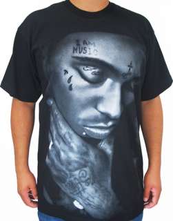 Hip Hop Urban Bling T Shirts XL 2XL 3XL 4XL LIL WAYNE EMINEM JAY Z 50 