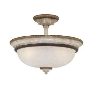 Minka Lavery 1298 580, Accents Provence Semi Flush Lighting, 3 Light 