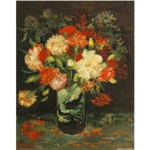  Vase with Carnations II