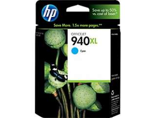 NEW HP #940XL Cyan Ink Cartridge C4907AN Genuine  