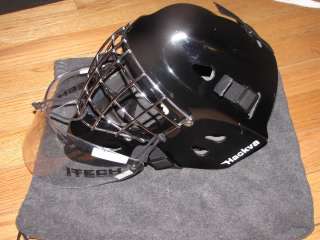 Hackva Goalie Helmet 2608 Carbon Medium Senior Ice Hockey  