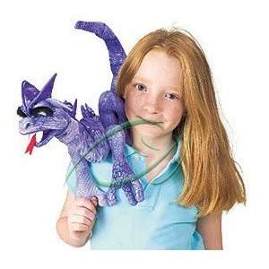  Dragon, Shoulder Puppet   Purple Hand Puppets Office 