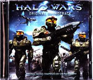HALO WARS   XBOX 360 Video Game Soundtrack Music (2 Disc CD & DVD NEW 
