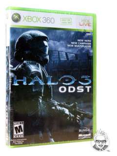 Halo 3 ODST (Xbox 360, 2009) NTSC   Brand New Sealed  