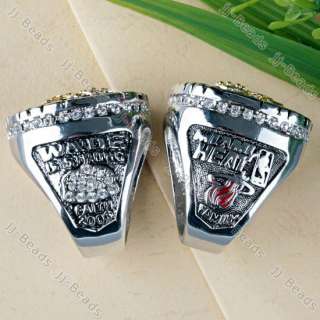 Miami Heat Dwyane Wade 06 NBA Championship Replica Ring  