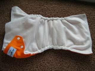   hemp inserts kushies waterproof diaper bag fuzzibunz cover in orange