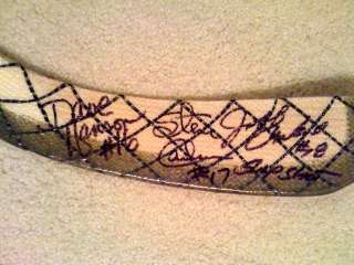   Brothers Autographed Hockey Stick from the movie SLAPSHOT  