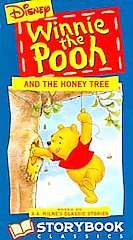 Winnie the Pooh and the Honey Tree VHS, 1997  
